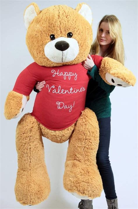 huge stuffed bear valentines day